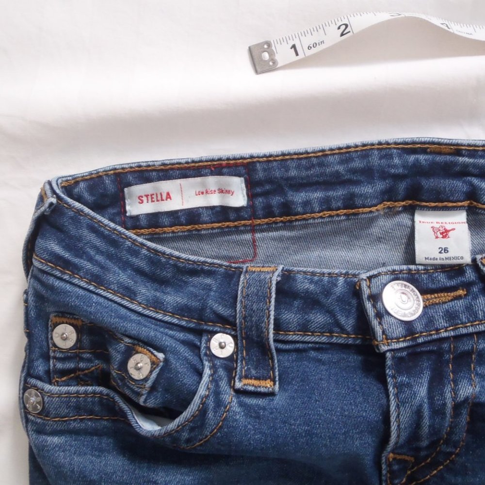 True Religion Stella Low Rise Skinny Jeans - Picture 10 of 14